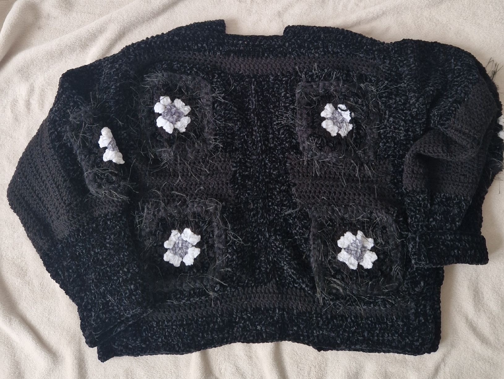 Giacche: VESTE HANDMADE EN CROCHET  – Nuovo e nell'imballaggio originale da Camorino venduto da JPHANDMADE1