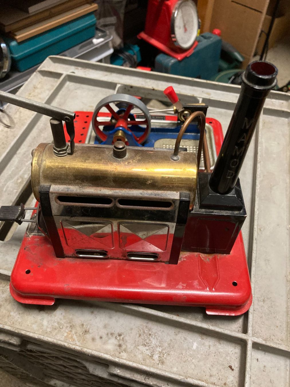 Mamod Kit di modellismo & Modellini statici: Dampfmaschine MAMOD, Made in England – Usato da Filzbach venduto da Sugi7 6