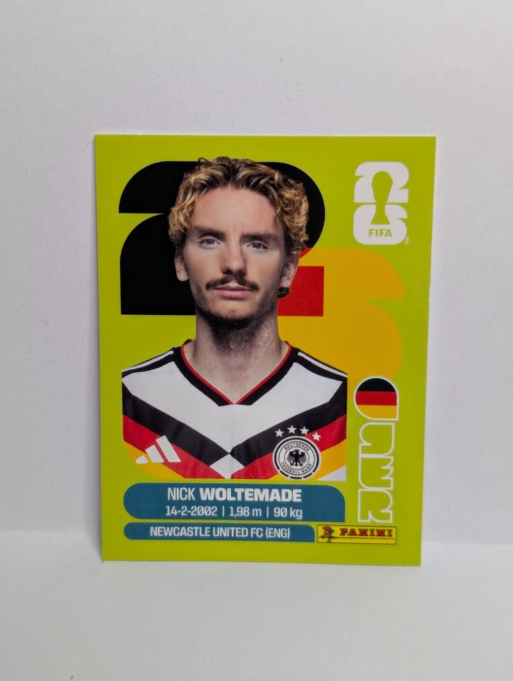 Panini Carte collezionabili: Panini WM 2026 - GER 20 - Nick WOLTEMADE GERMANY – Nuovo (secondo la descrizione) da Founex venduto da amel89