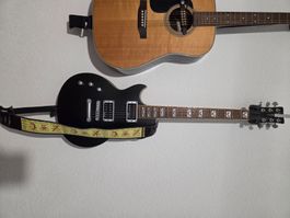Guitare électrique, ampli, micro et divers