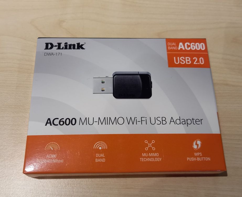 D-Link AC600 Dualband Wi-Fi USB Adapter | Kaufen auf Ricardo