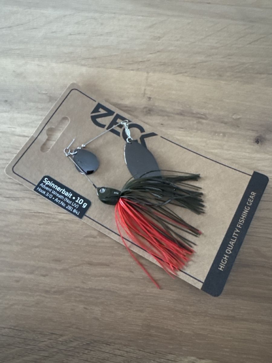 Zeck Esche: Zeck Spinnerbait - 10g - Hook 3/0 - Advent Wreath – Nuovo e nell'imballaggio originale da Jaberg venduto da Hotspur_82
