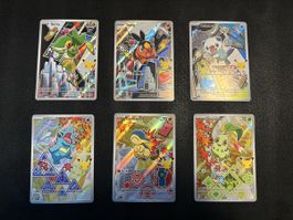First Partner 2 Serie Pokemon 6er Set NM-M