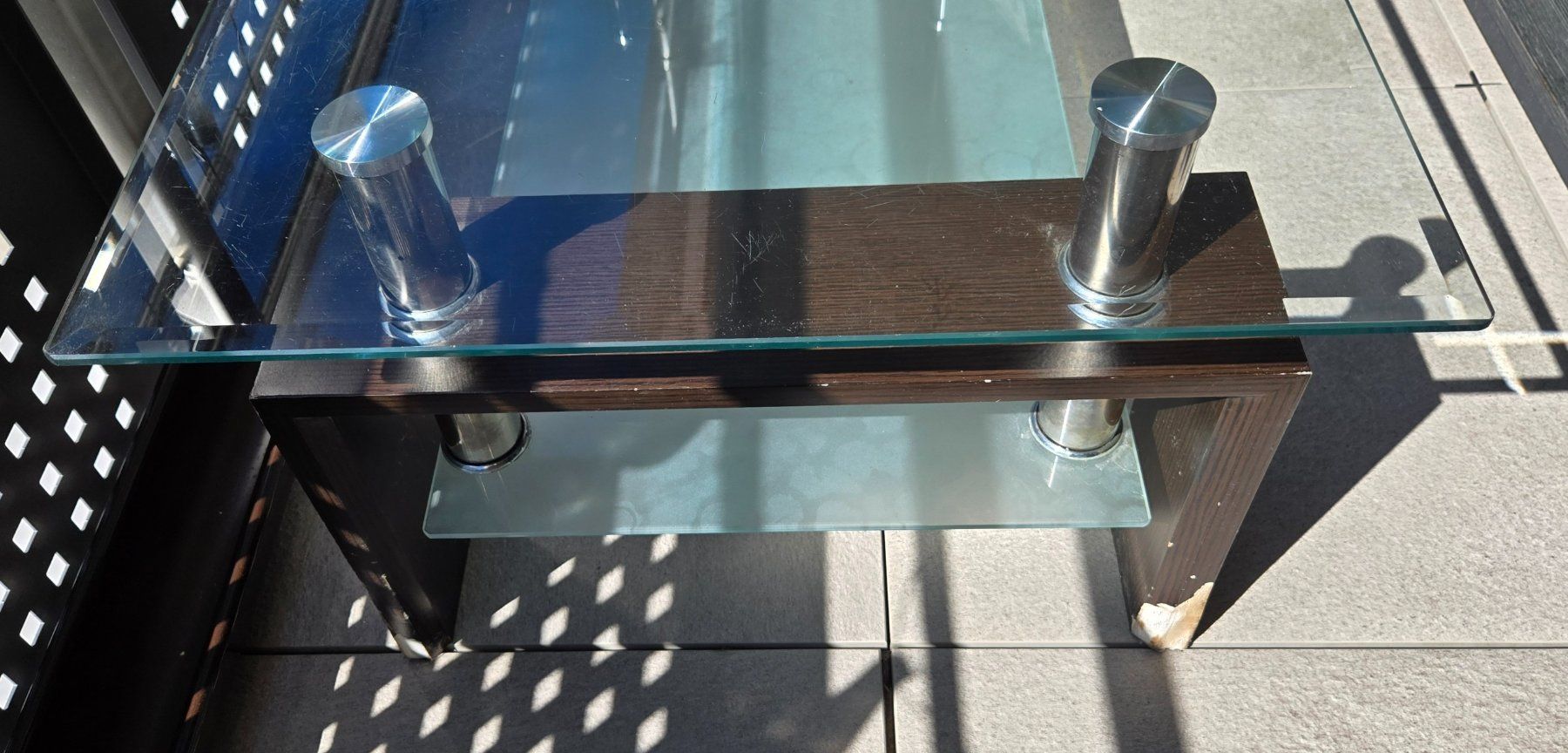 Tische: Table basse moderne en verre transparent – Gebraucht aus Collombey von pie_v5pv 8