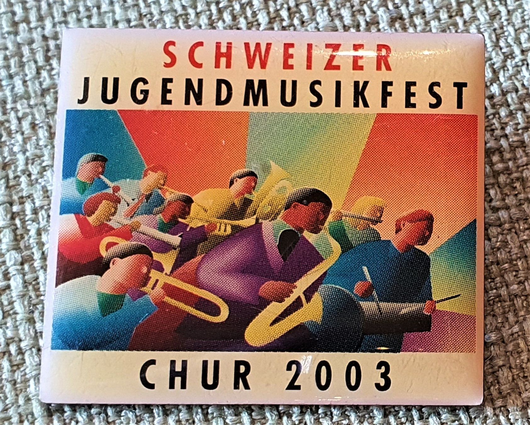 Placchette & Badge: K632 - Pin Schweizer Jugenmusikfest CHUR 2003 – Usato da Reinach BL venduto da Boston-Verkauf
