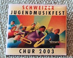 K632 - Pin Schweizer Jugenmusikfest CHUR 2003
