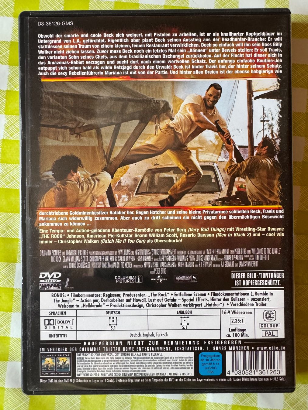 Tutti i DVDs: Welcome to the Jungle - DVD – Usato da Giswil venduto da michivonah 1