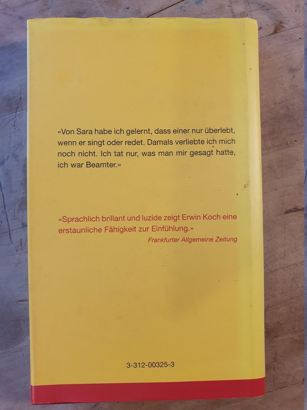 Bücher: Sara Tanzt Erwin Koch Nagel & Kimche – Gebraucht aus Zürich von loosebone 4