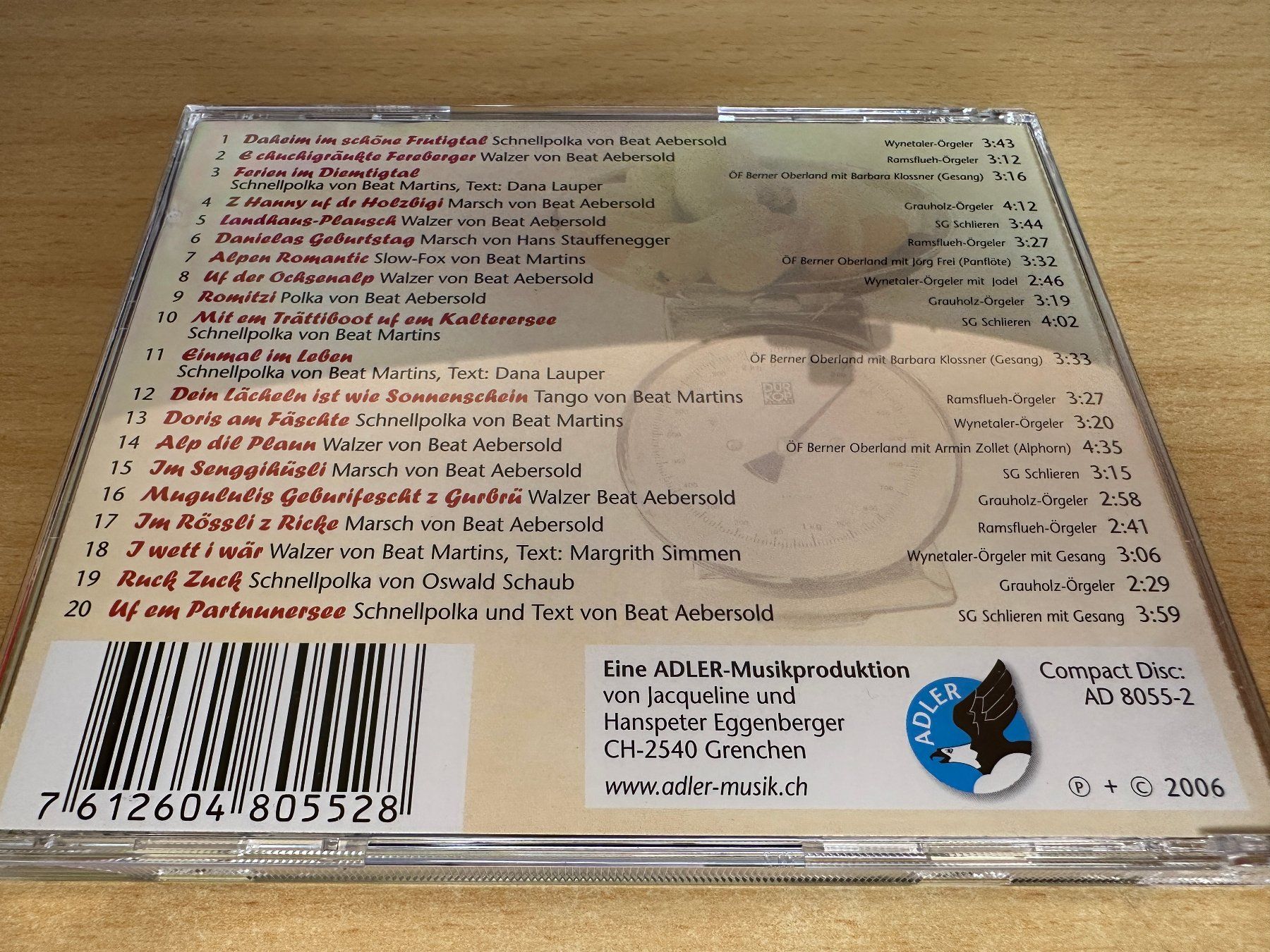 CD: Various - Us Beats Musigchuchi – Usato da Rikon im Tösstal venduto da Alpenmutz 1