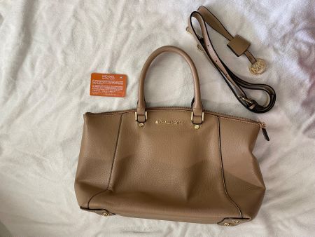 Michael Kors Handtasche, hellbraun, Neu!