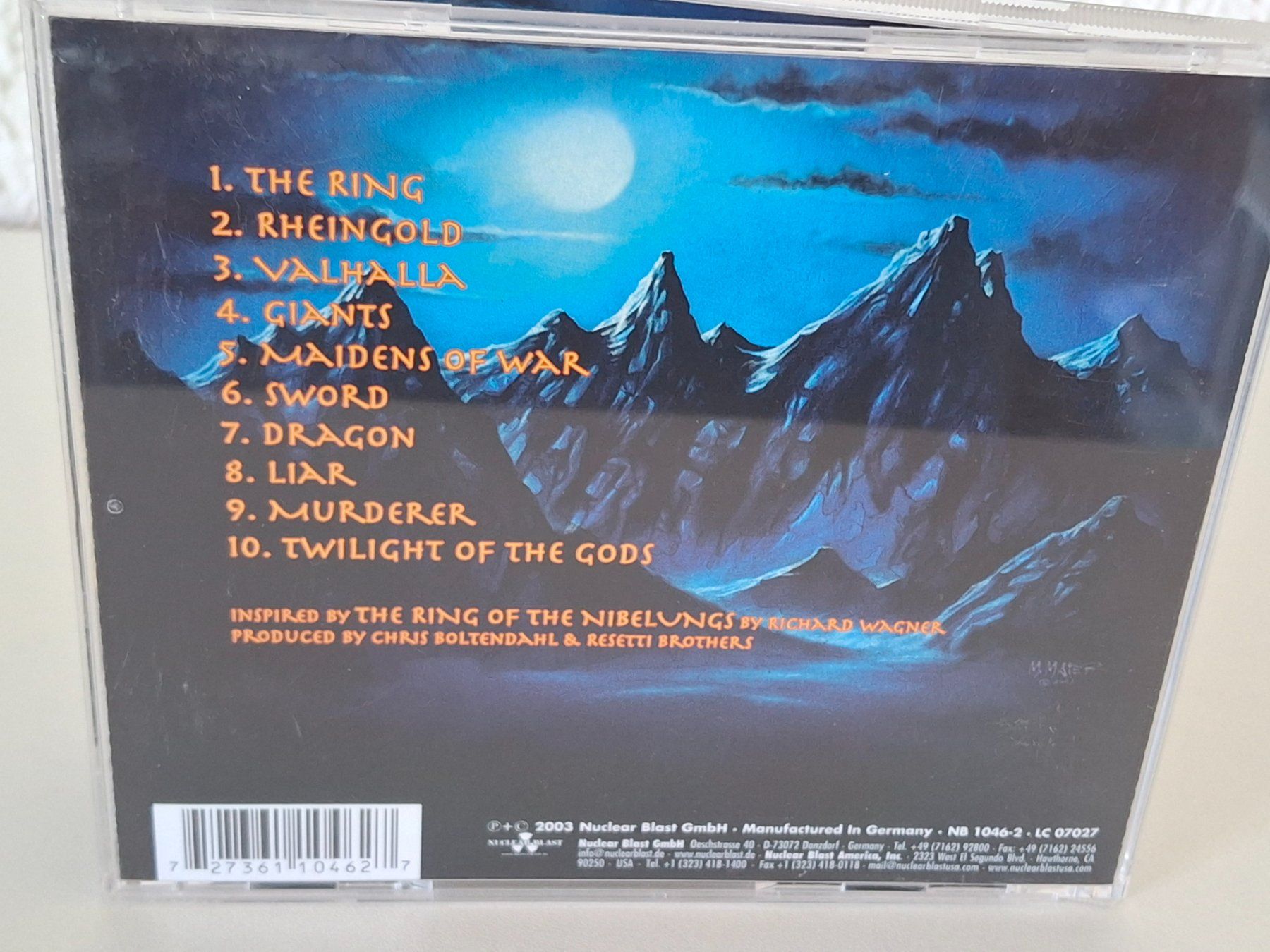 CDs: CD Grave Digger - Rheingold – Gebraucht aus Aarberg von Jackup1 1