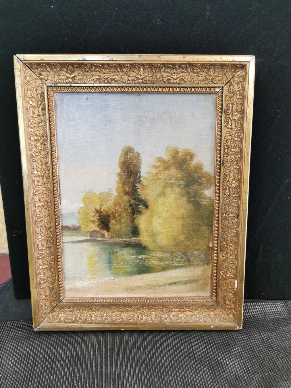Gemälde: Huile sur panneau ancienne – Gebraucht aus Genève von Qanil77