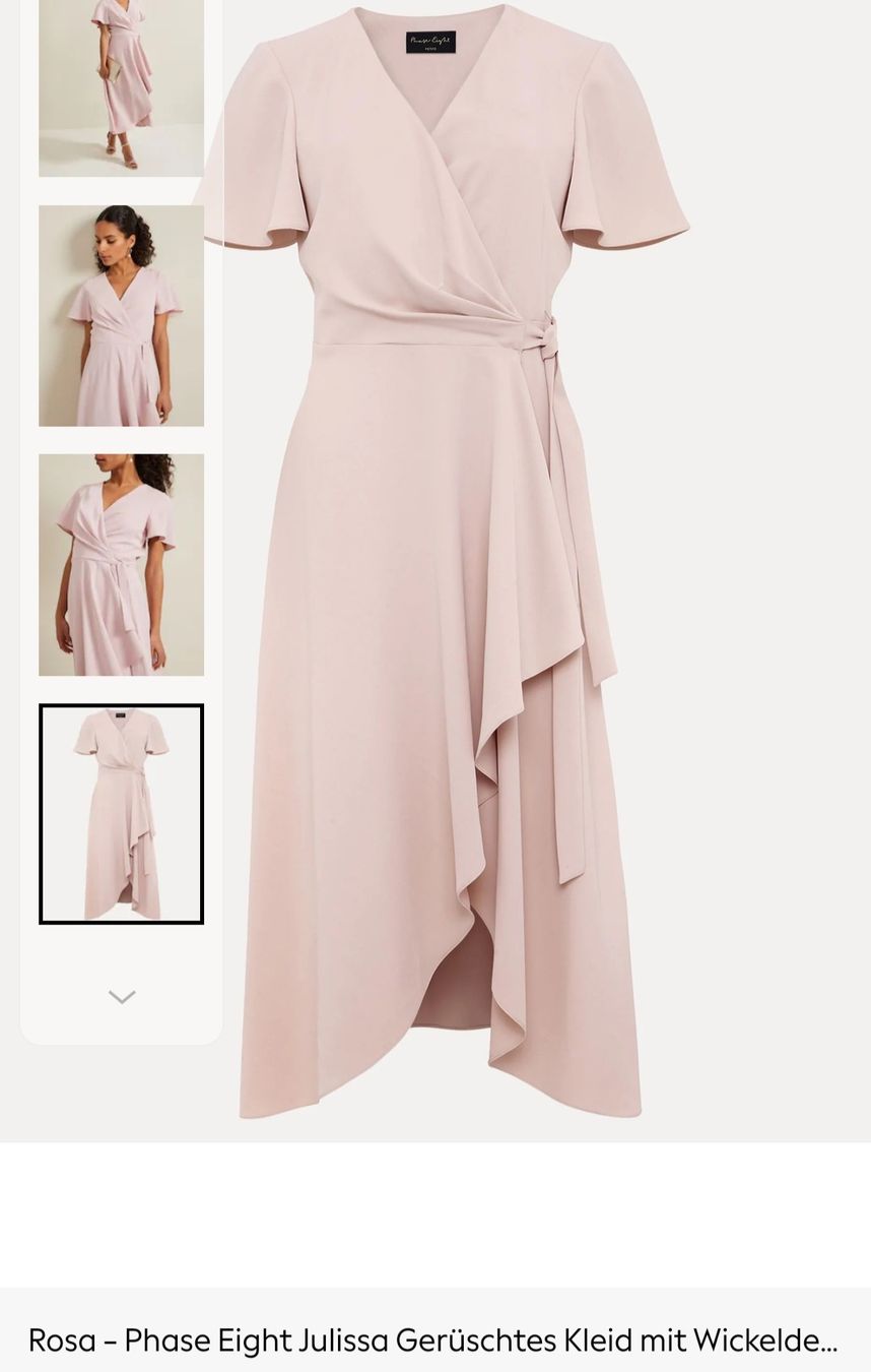Phase Eight Vestiti: Phase Eight Wickelkleid Hellrosa Julissa • Gr. 38 – Nuovo (secondo la descrizione) da Forch venduto da nadinepalermo 2