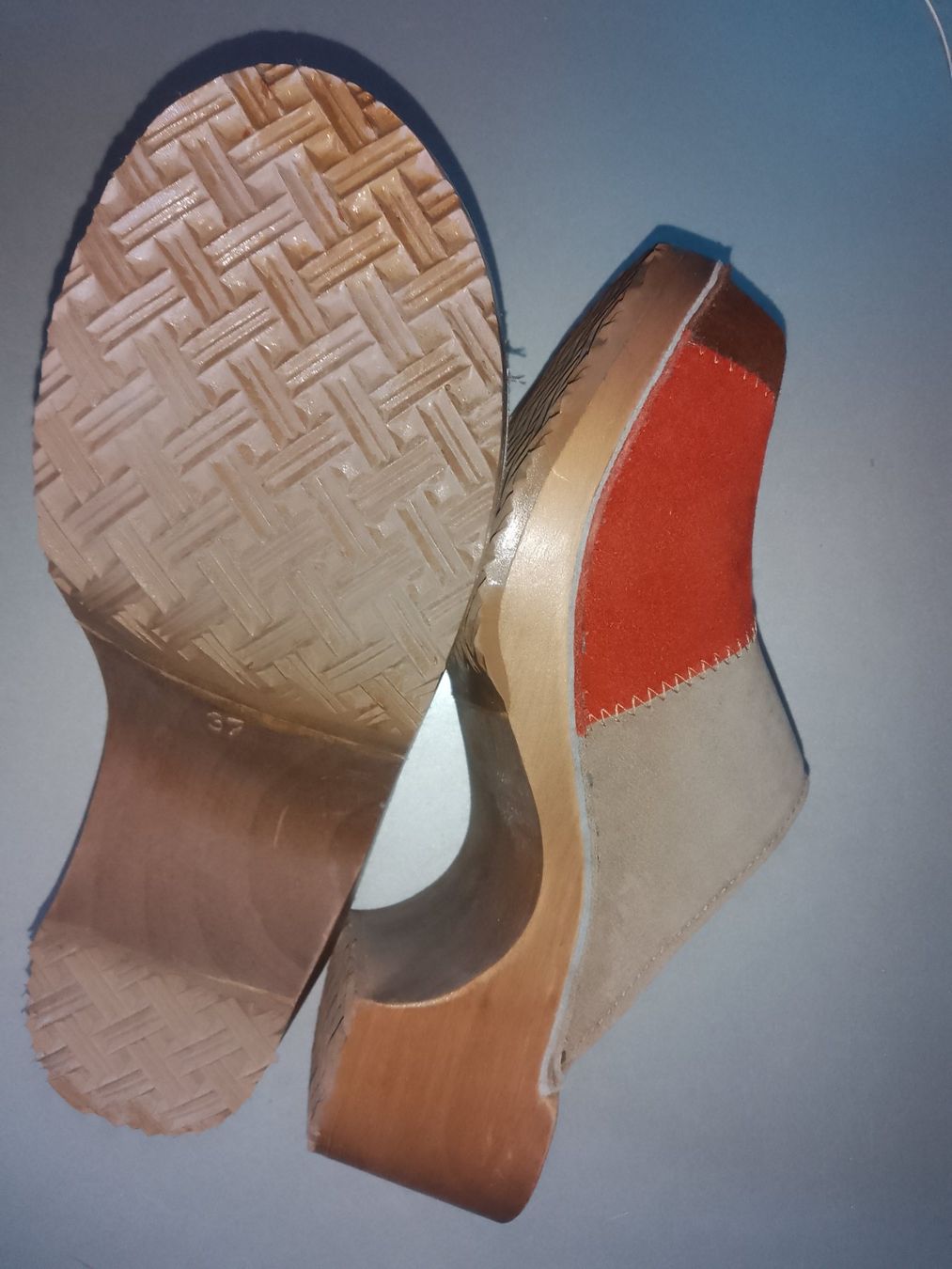 Chaussures hommes: Sanastico schweizer Handarbeits Holzzoggeli – Neuf (Voir description) à mümliswil par muemellian 1