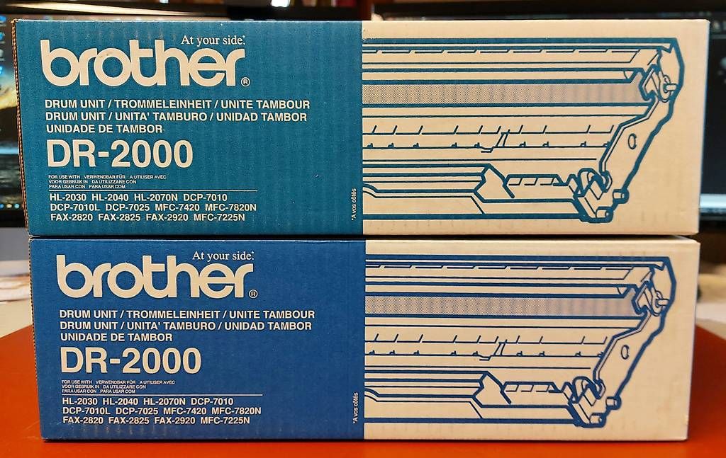 Druckerpatronen & Toner: 2 Brother Trommeleinheiten DR-2000 – Gebraucht aus Oberegg von Bakuchiku 1