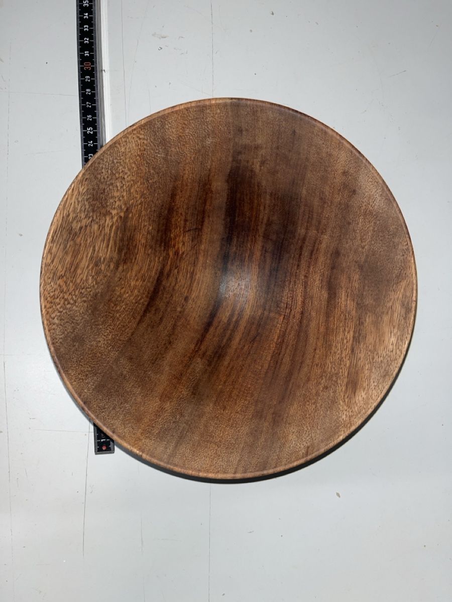 Ciotole: Teakschale 25cm dm, H 9,5cm – Usato da Niederurnen venduto da gebrauchtbrauchbar 1