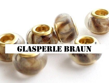 Perle (finte): Glasperle 13mm (2Stk.) – Nuovo (secondo la descrizione) da Schlatt TG venduto da kreativ-atelier