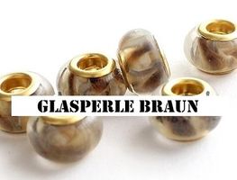 Glasperle 13mm (2Stk.)