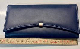 Elegante, dunkelblaue Damen-Geldbörse – Top Zustand!