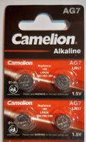 Knopfbatterien 4 Stück AG7, LR927, 395, G7, LR57, 195, GP95