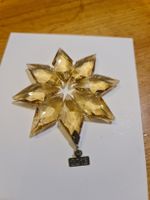 Swarovski Weihnachten Stern 2013 Goldfarben 