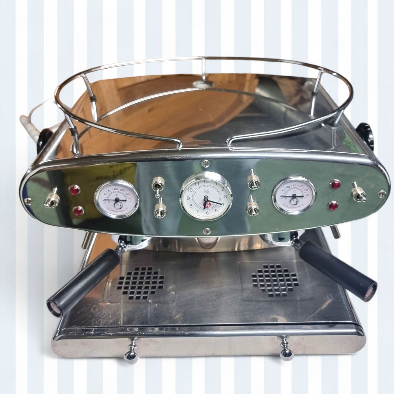 FrancisFrancis! Macchine per caffè & Macchine per espresso: E.S.E Pads Kaffeemaschine von Illy "X2Trio" Chrome – Usato da Zürich venduto da Pinogaudio 1