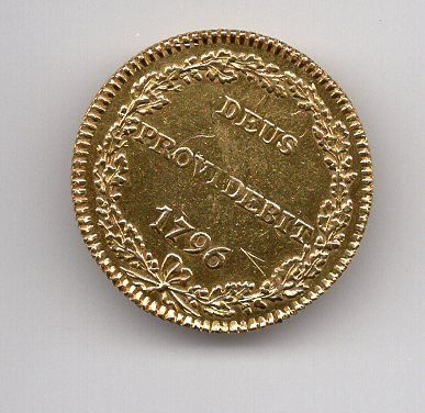 Tutti le monete: (1663) Bern Duplone, 1796, fast stgl – Usato da Rüthi (Rheintal) venduto da erdnuessli1
