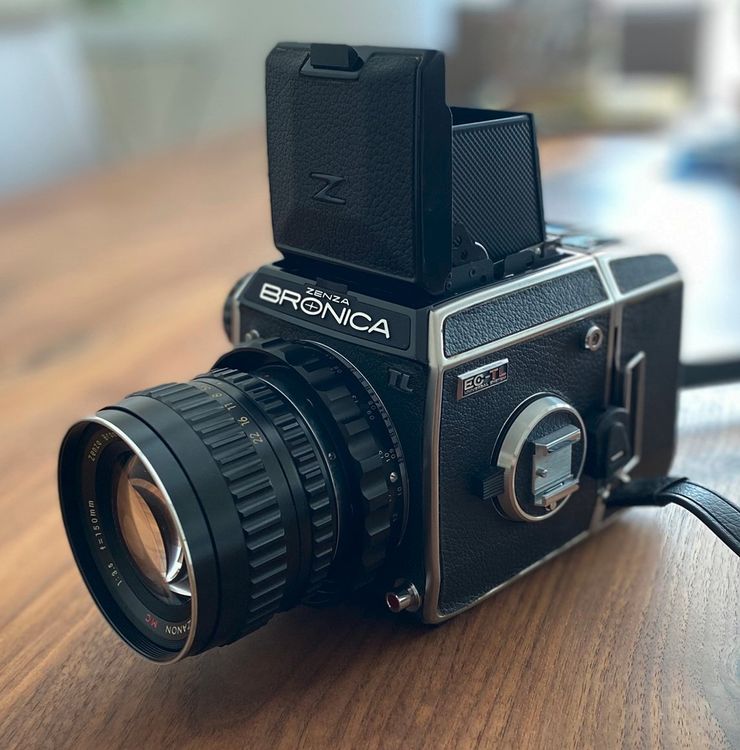 Zenza Bronica TL mit Zenzanon MC 1:3,5 150mm *** (Gebraucht) in ...