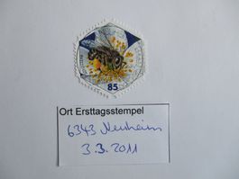 Voll Ort Ersttagsstempel 6343 Neuheim