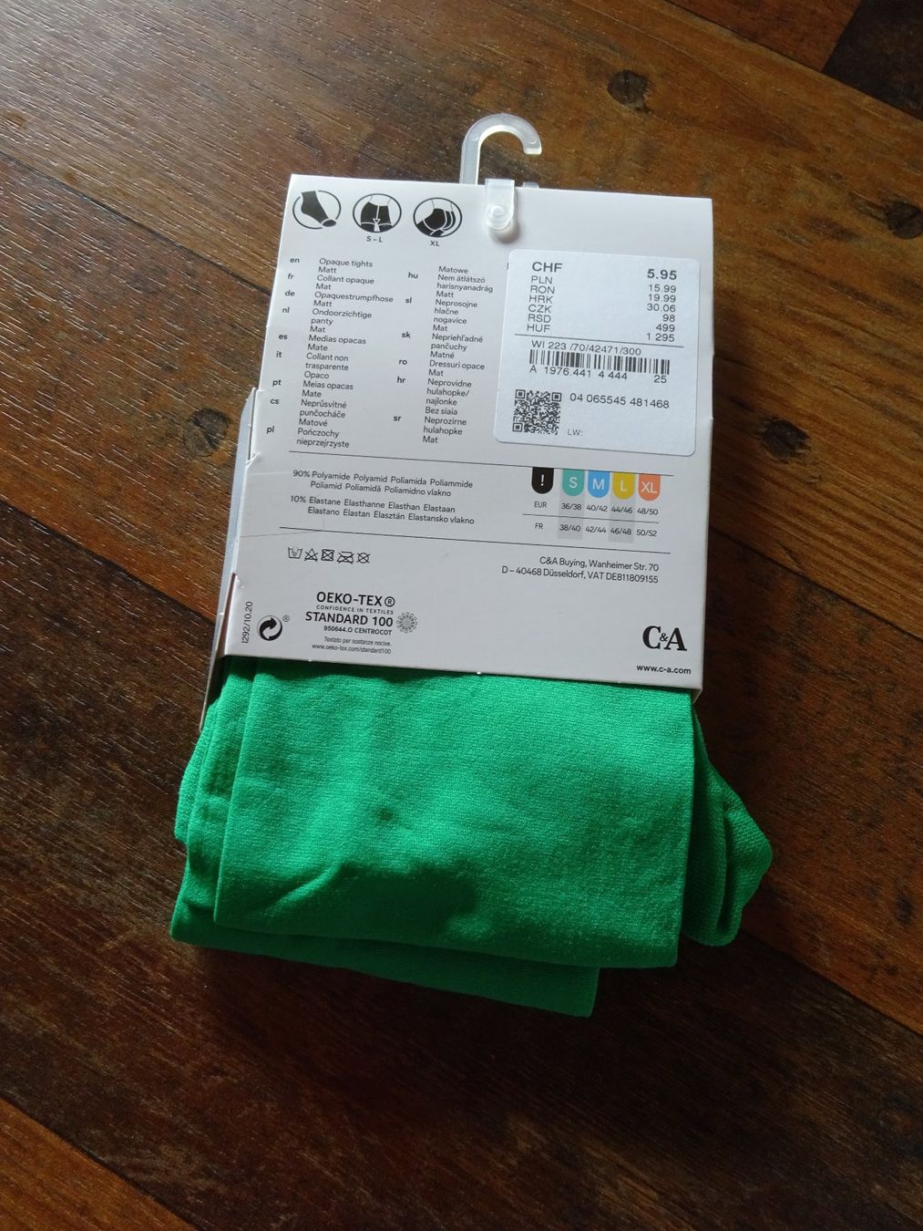 Calze & Collant: Modische Strumpfhose-Opaque/C&A – Nuovo e nell'imballaggio originale da Rothrist venduto da Mistery1 1