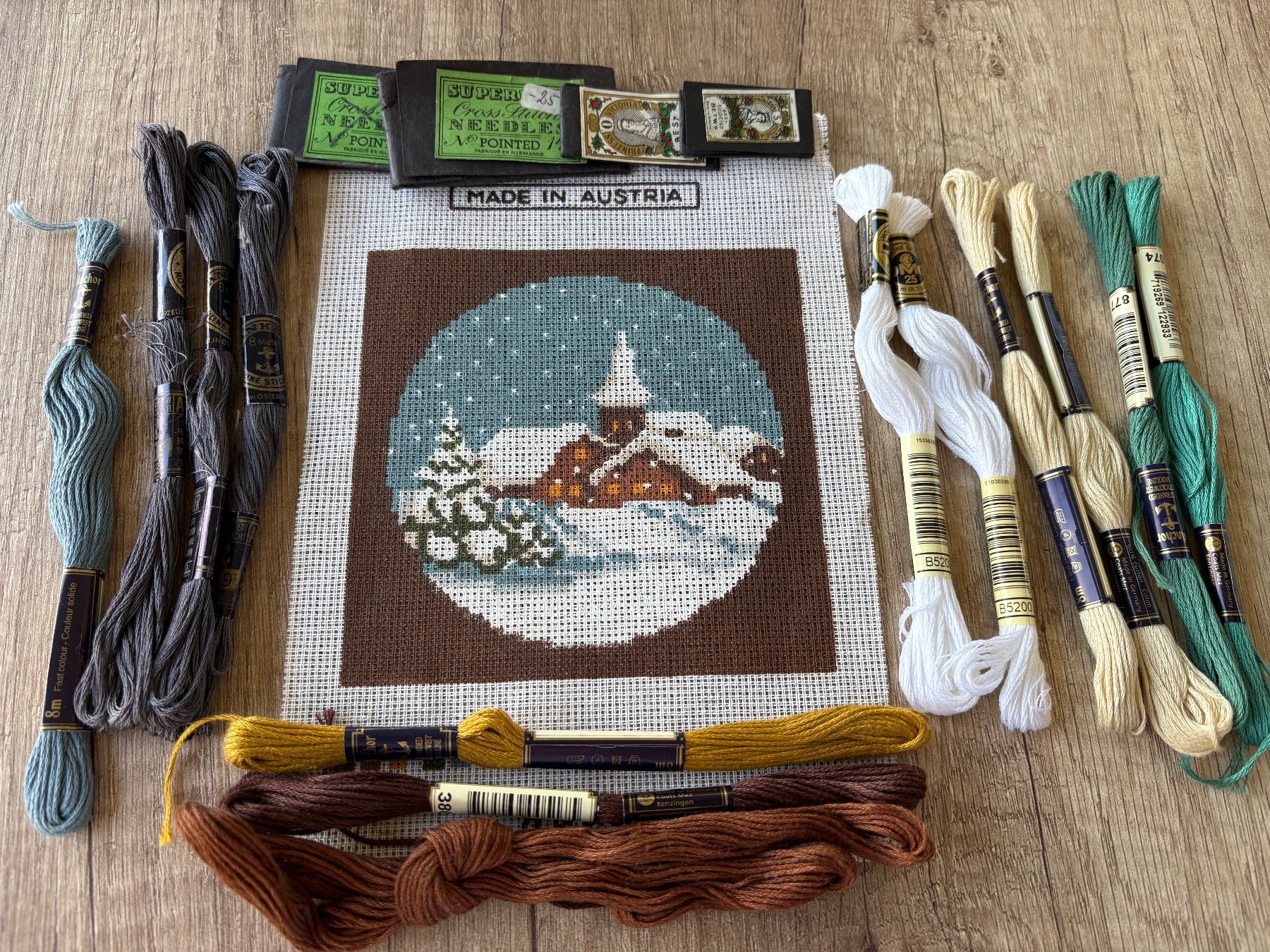 Kits de loisir créatif: Stickpackung mit Schneelandschaft – Neuf (Voir description) à Schübelbach par S1CH