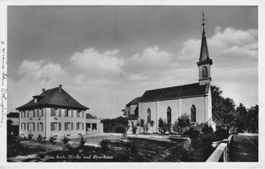Alte Ansichtskarte, Rheinfelden, Kirche, Top Zustand! 1938
