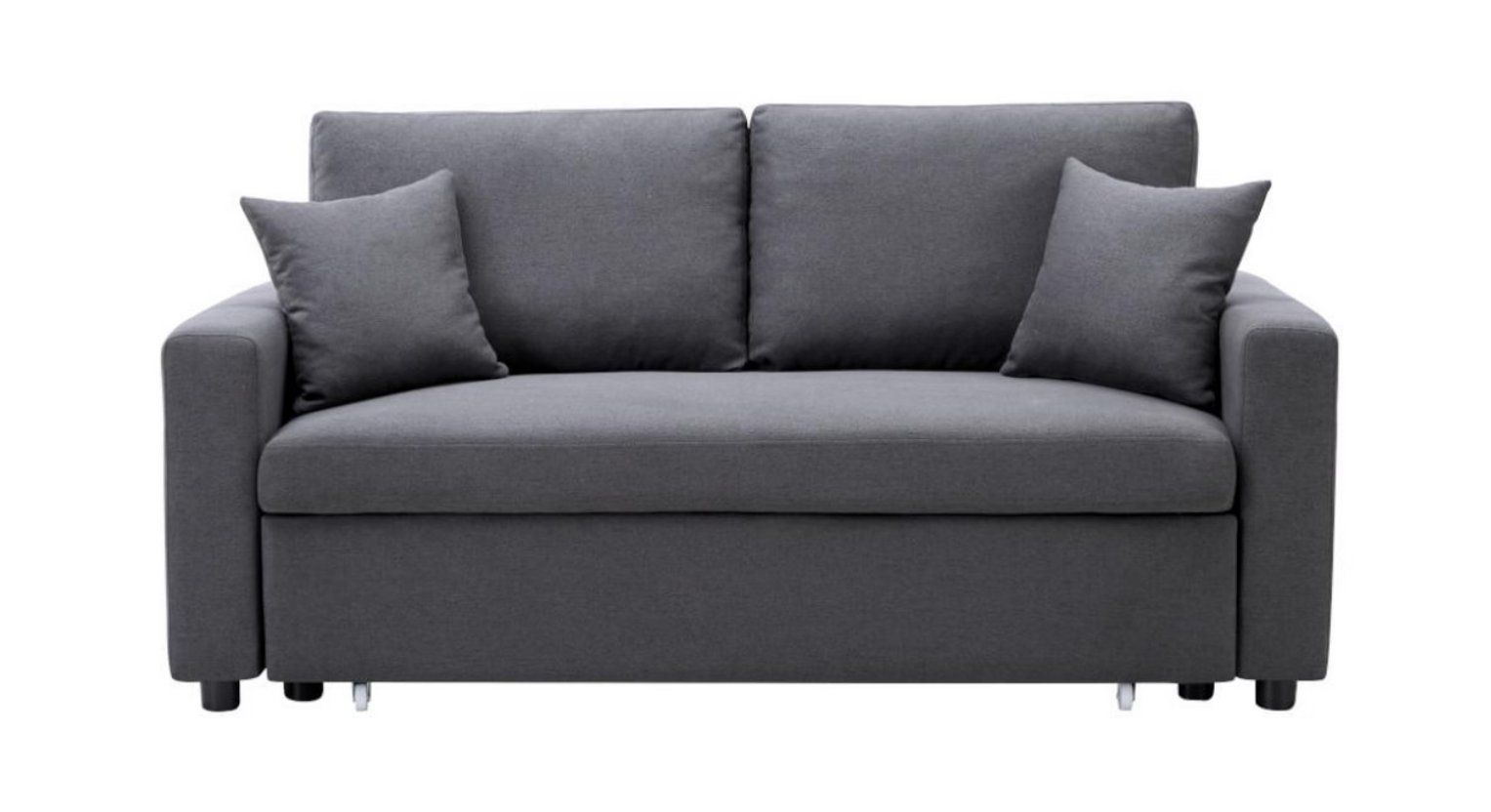 Sofas: 3-Sitzer-Schlafsof - Anthrazit – D'occasion à Horn par anarhamo 1