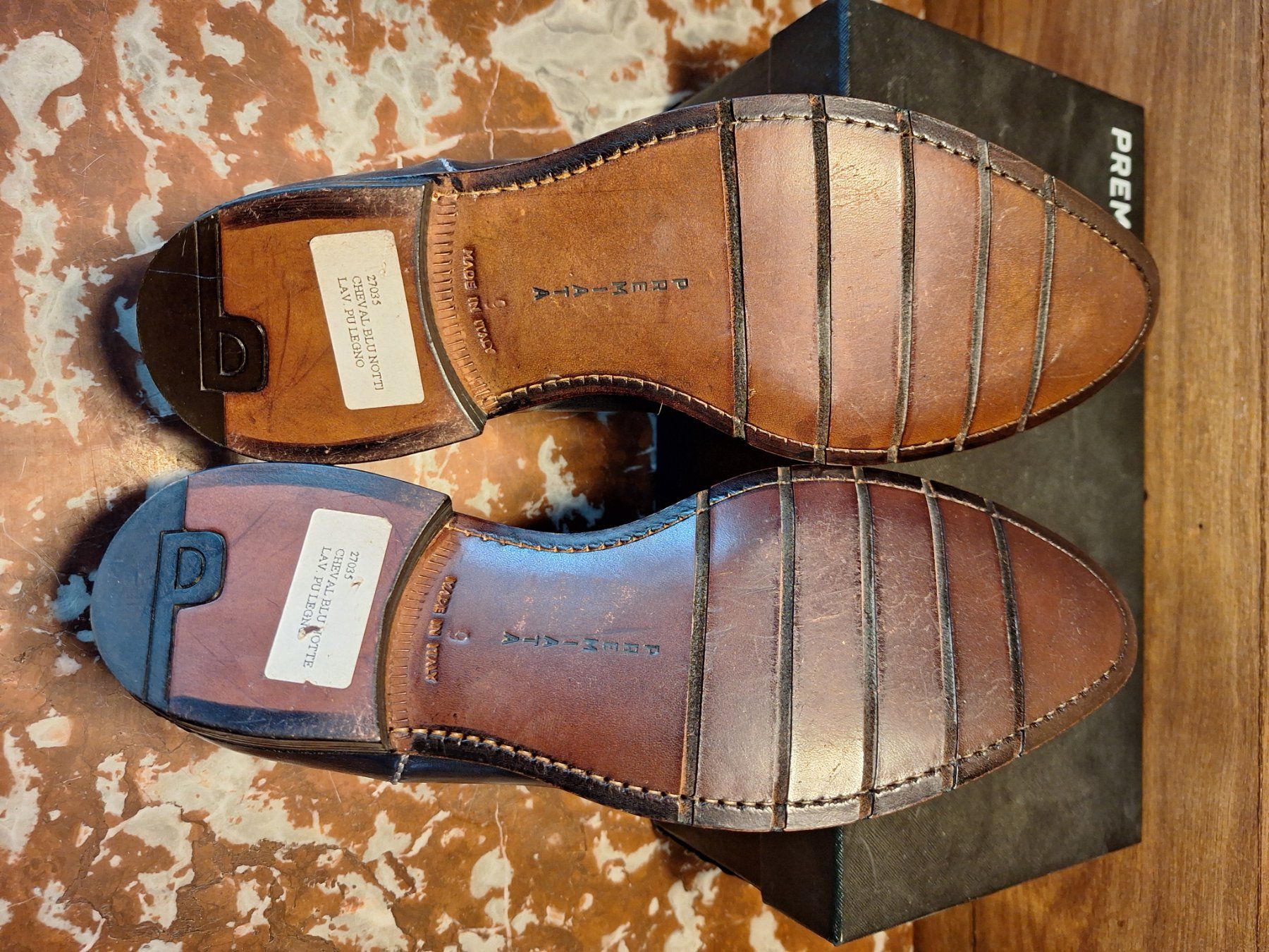 Scarpe da uomo: Premiata Derbies Dark Blue Night 9 UK – Nuovo e nell'imballaggio originale da Basel venduto da OnutWOODLAND 5