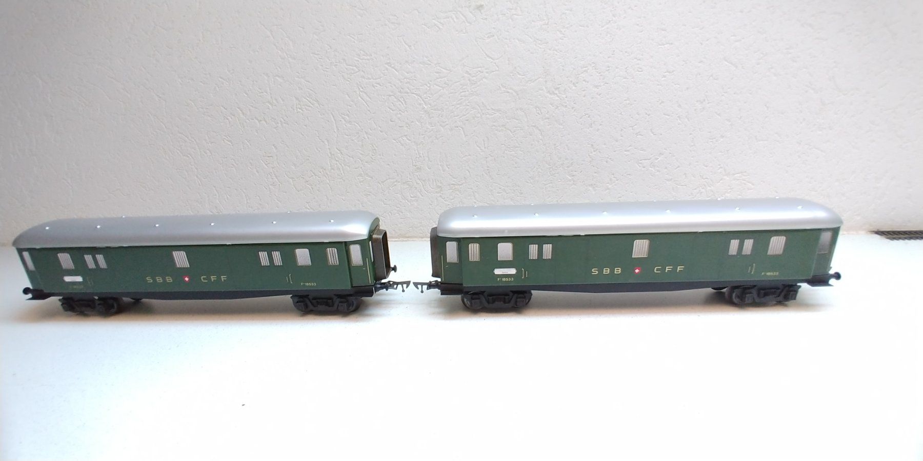 SBB/CFF/FFS Modellini di ferrovie: 2 AS SBB Personenwagen 0 – Usato da Waltenschwil venduto da Ardnas007 1