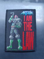 Anthrax I Am The Law Patch Thrash Metal Aufnäher 2014