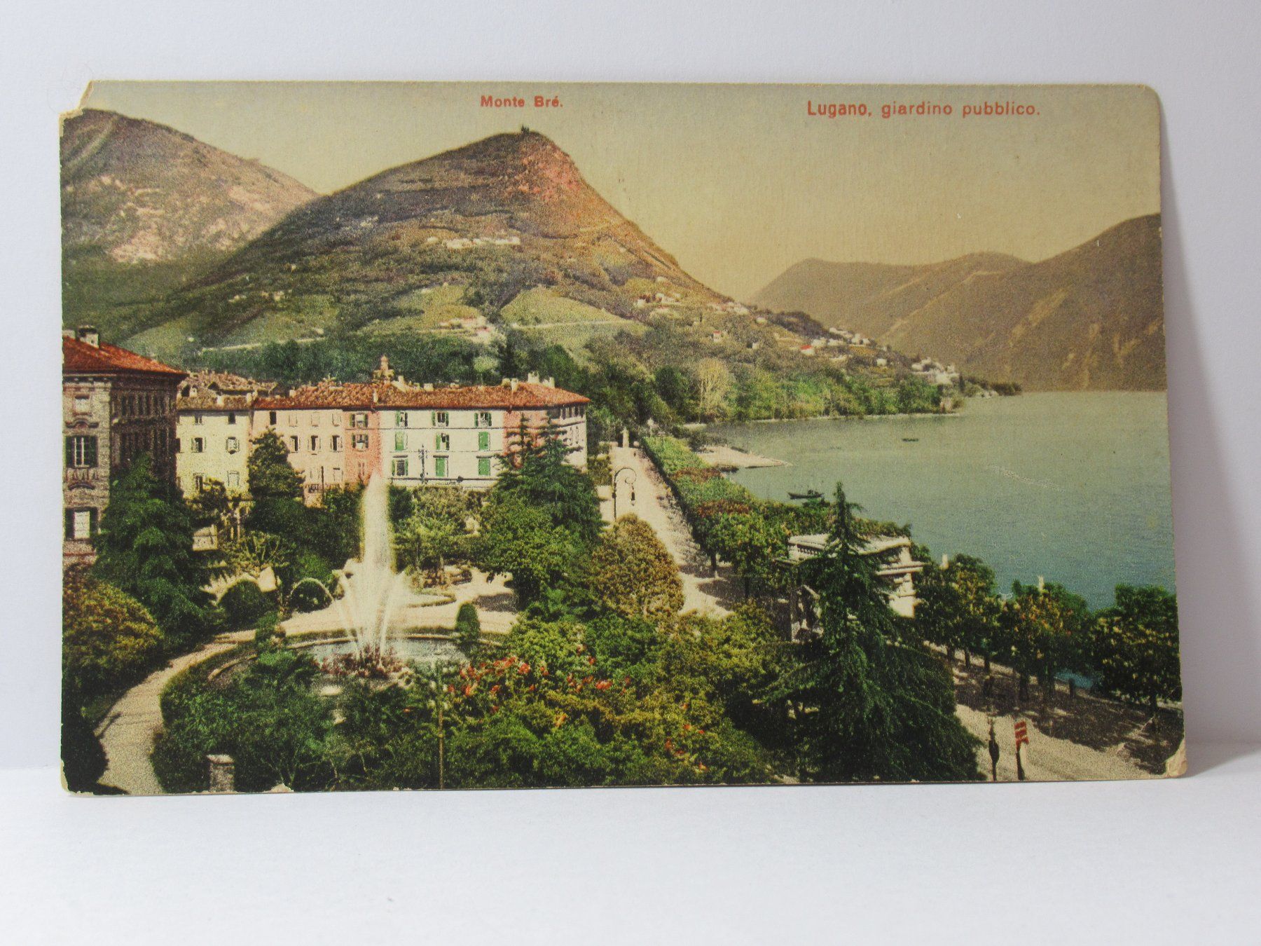 Ansichtskarten: Lugano , giardino pubblico , Monte Bré – Neu (gemäss Beschreibung) aus Grenchen von Bluemchen1900