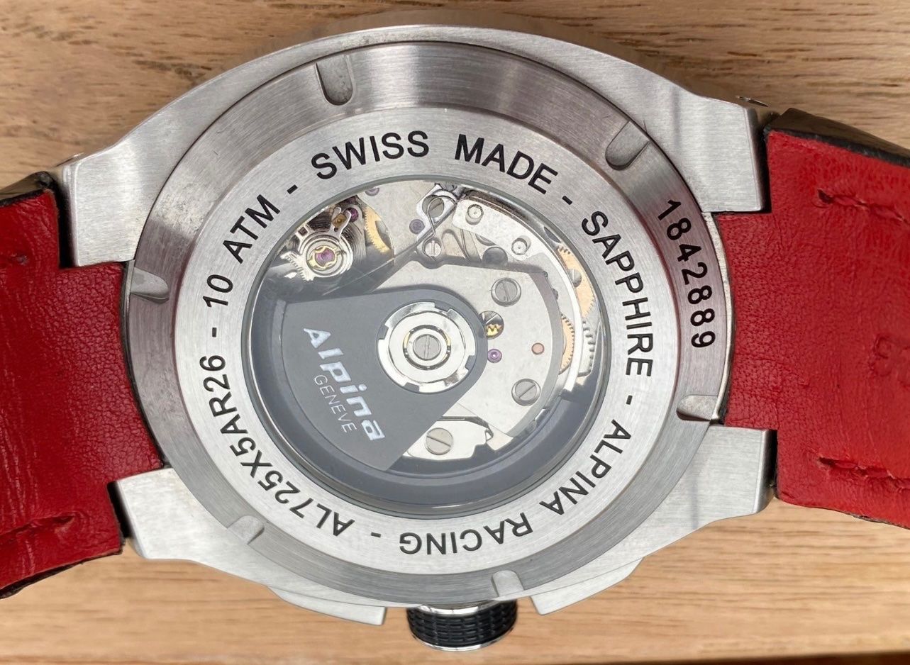 Alpina Orologi: Chronograph ALPINA Racing, Automatik – Usato da Walzenhausen venduto da Andro01 8
