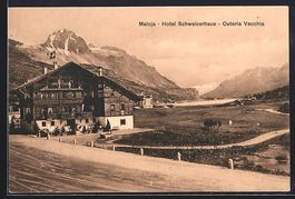 Maloja, Hotel Schweizerhaus, Osteria Vec