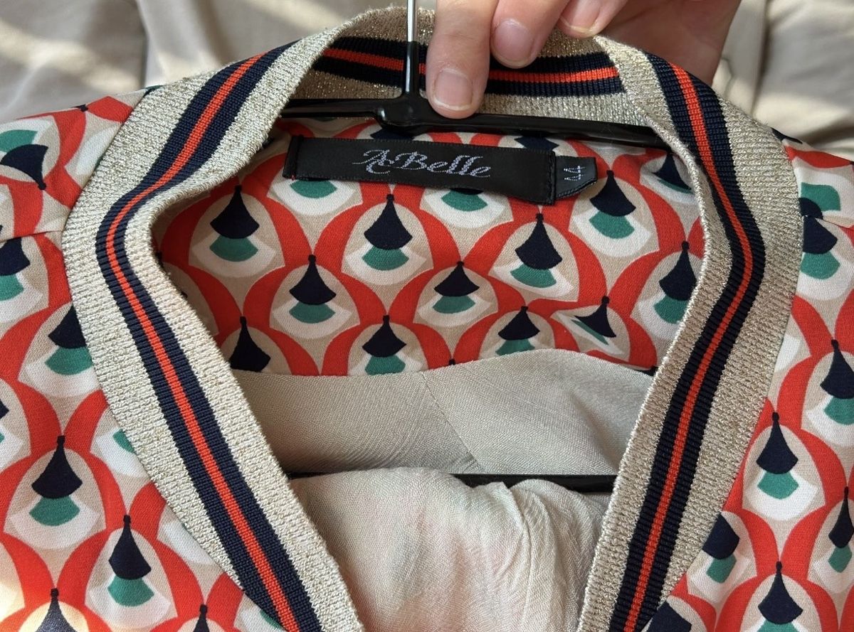Jacken: Veste bomber A.Belle imprimée multicolore taille 44 – Neu (gemäss Beschreibung) aus Moutier von Happyvidedressing 1