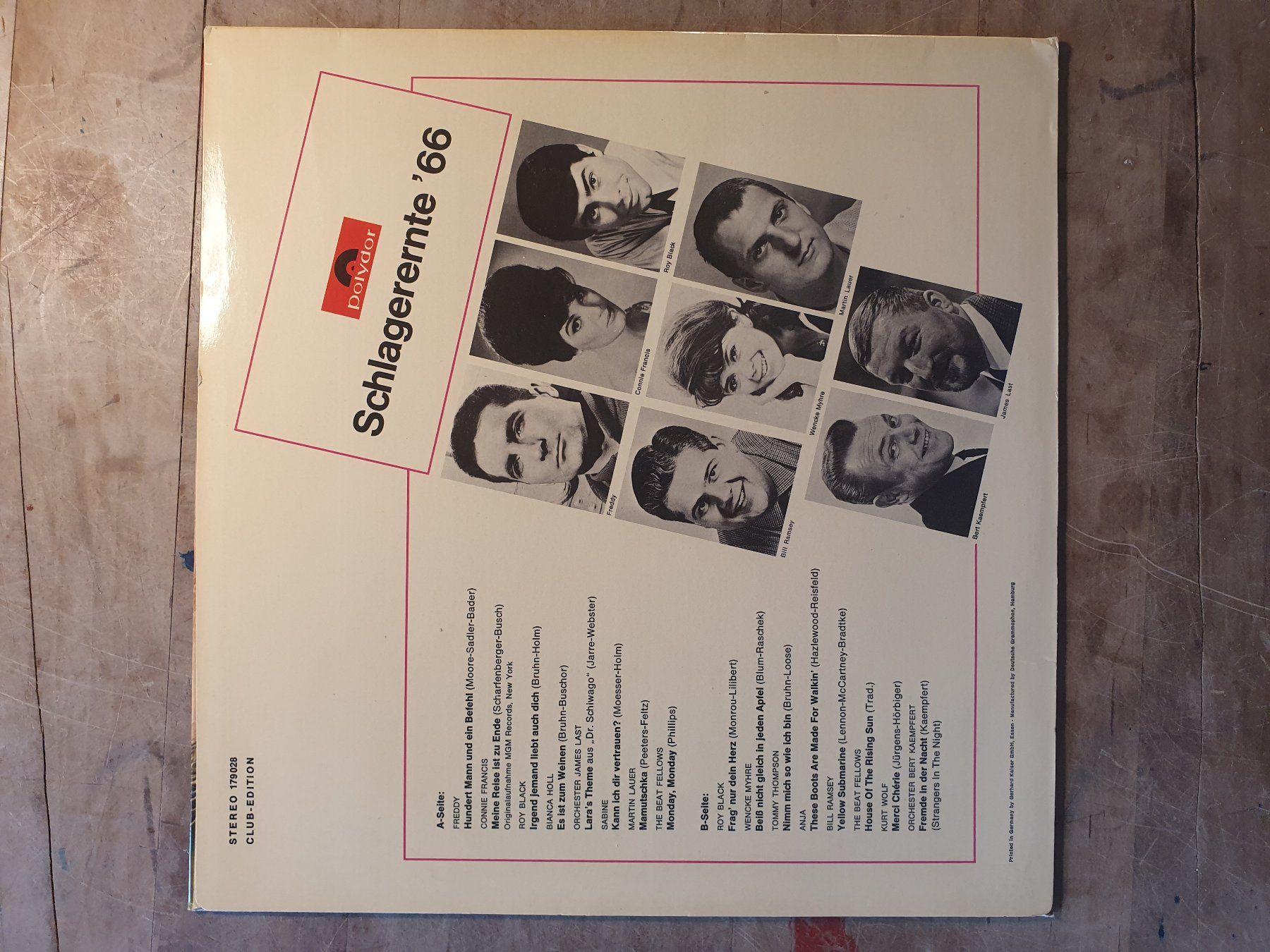 Schallplatten: LP Schlagerernte 66 – Gebraucht aus Zürich von loosebone 1