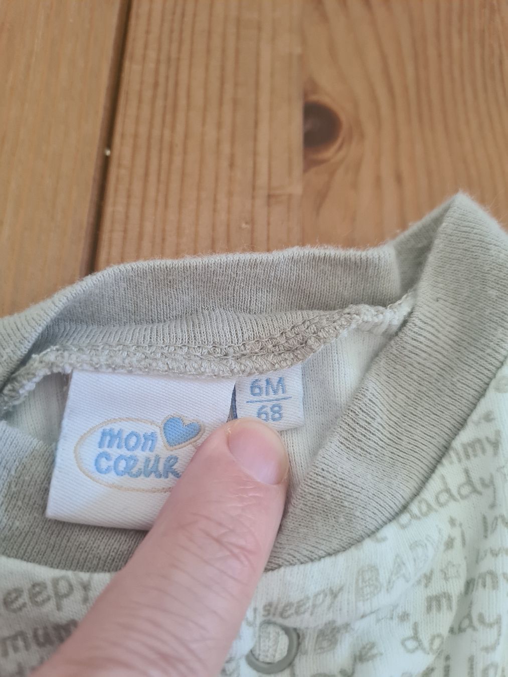 C&A Pigiama & Simili: Strampler mon Coeur Grösse 68  – Usato da Horw venduto da Mirii91 2