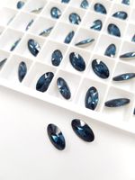 4162 Swarovski, Montana, 10 x 5.5 mm / 1 Stück