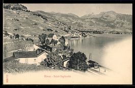 Rivaz bei Saint-Saphorin, Vue panoramiqu