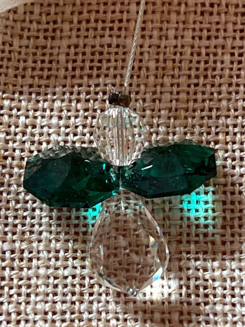 Pendentifs: Schutzengel mit Swarowski Kristallen Smaragd – Neuf (Voir description) à Seon par Sunny-Schmuck78 1