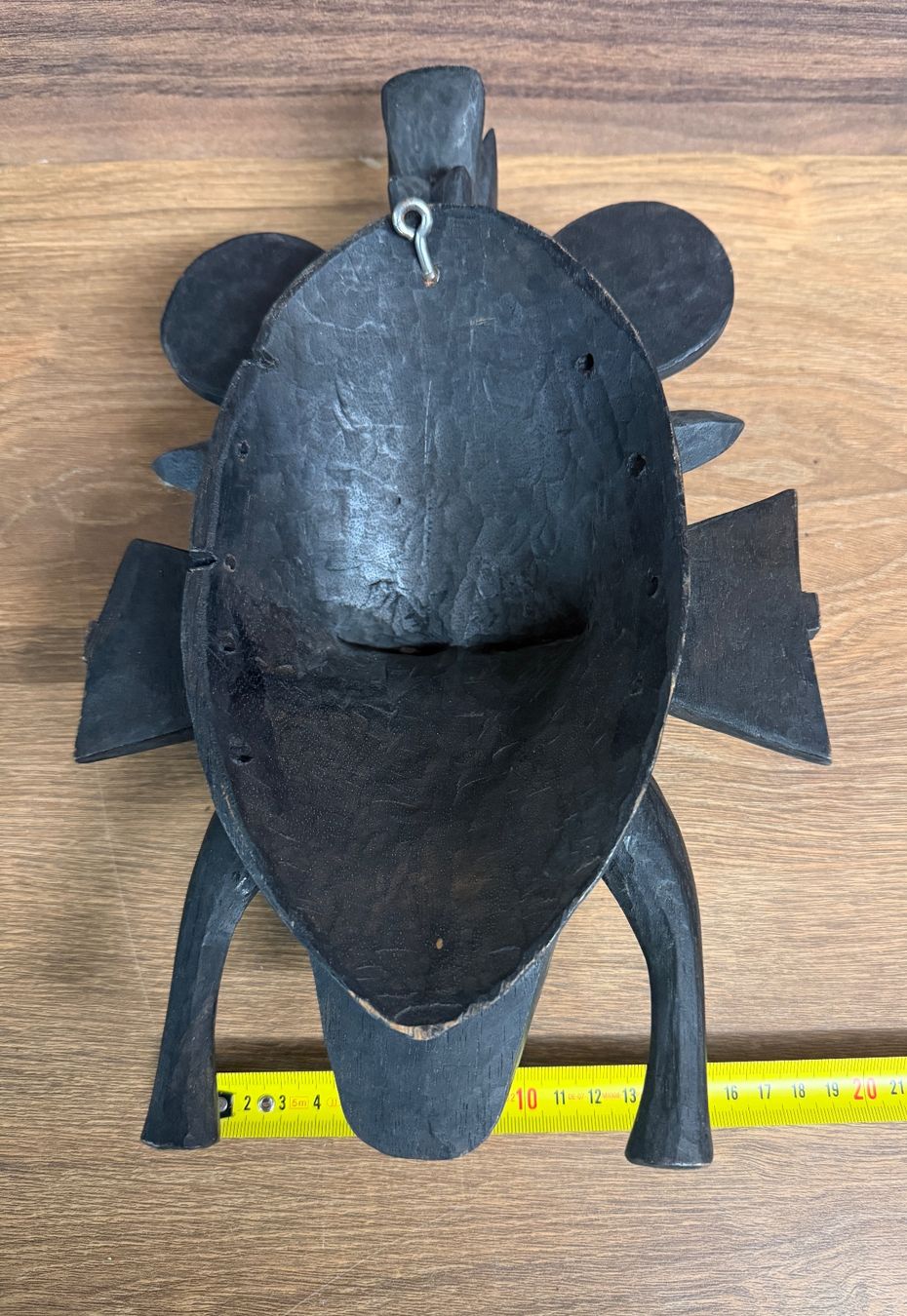 Internationale Kunst: Senufo Kpelié Maske - Handgeschnitztes Ebenholz Elfenbeinküs – Gebraucht aus Nussbaumen AG von saglre 2
