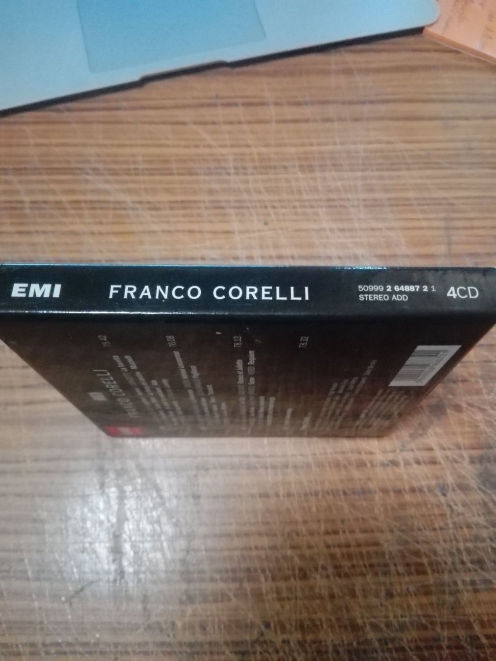 CD: Franco Corelli - The Tenor as Hero   (4-CD Box) – Usato da St. Gallen venduto da elk2020 9