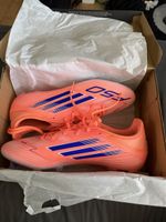 Fussballschuhe Adidas F50 League FG/MG orange/blau Gr.48 2/3
