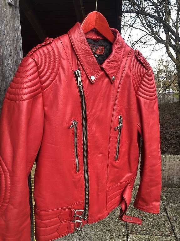 Giacche: Motorrad Lederjacke Damen ERBO Leopard  – Usato da Maur venduto da terryf 1