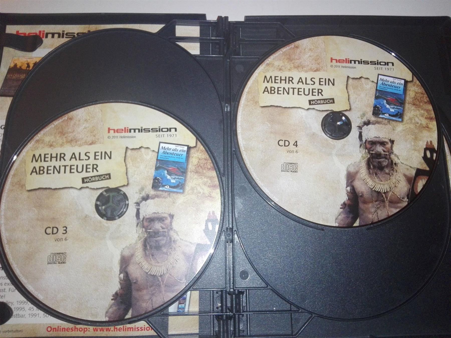 Audiolibri: Mehr als ein Abenteuer    (6-Audio CD's) – Usato da St. Gallen venduto da elk2020 2